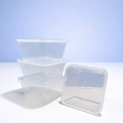 Thinwall Square 450ml Transparent