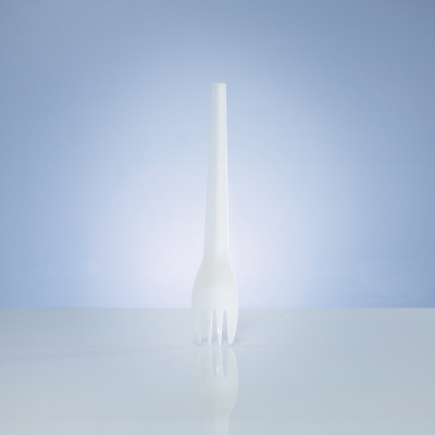 White Dessert Fork