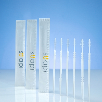 Single-Wrap Brush Toothpick